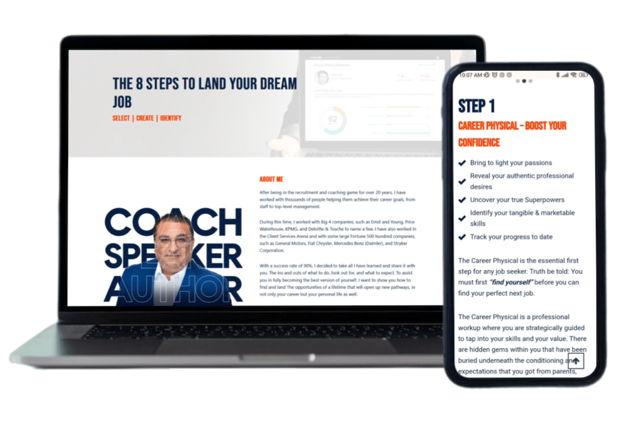 the 8 steps guide to land a dream job-responsive